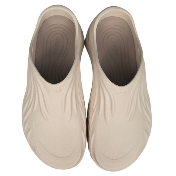 Crocs Echo Wave‎ Clog M10 W12 Almond Tint Beige Tan Unisex Sandals Slip On New main image 10